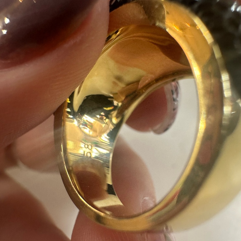 Swarovski Silver Crystal Ring Modern Elegance - Picture 6 of 6